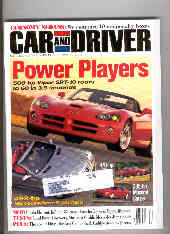 Car and Driver <BR>November 2002 Vol.48 No.5