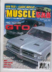 Muscle Car <BR>Enthusiast November 2003