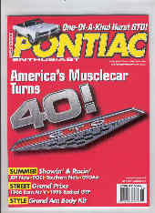Pontiac Enthusiast <BR>November/December 2003